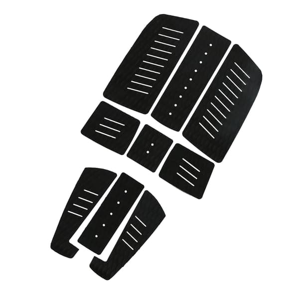 Halkfri surfbräda Traction Pad för Longboard och Paddle Board (svart)