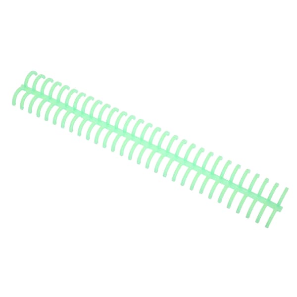 10-pack Spiralbindningsspiral 130 ark kapacitet 30 hål 16 mm diameter Grön Set Kit