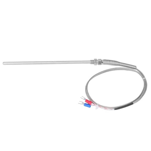 BERM K-typ Termoelement Temperaturkontrollsensor 0‑400℃ 150mm Sond 1m Kabel