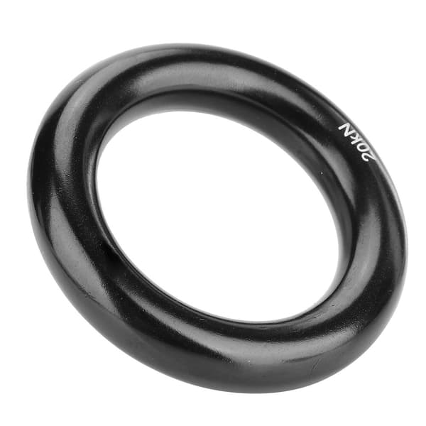 Udendørs Klatring Multifunktionel Aluminium Rappel Ring 12mm 20KN