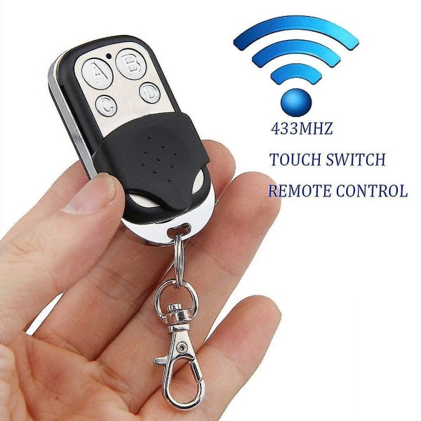 universal 433mhz bilfjernbetjeningsnøgle Touch Switch Fjernbetjening Garageport