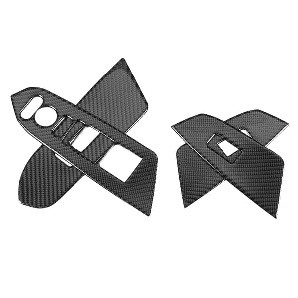 4 stk. Bilskiftpanel Trim i Kulfiber til Honda CRV 2016-2019