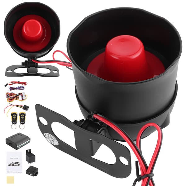 Universal Central Lås med Horn LED-Indikator Fjärrkontroll Bilsäkerhetssystem