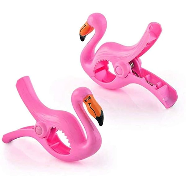 Clip, Flamingo, 4 stk