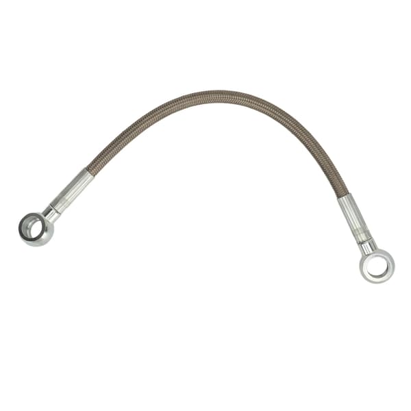 Oljetilførselslange 11361705532 Rustfritt stål Rustfri Turbo Oljetilførselsledning for E36 E46 E39 E85 E86