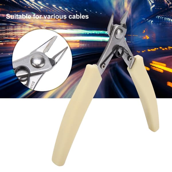 107F1 Mini Elektronisk Diagonal Tang Kabel Sidekutter Trådkutter Håndverktøy SP-23