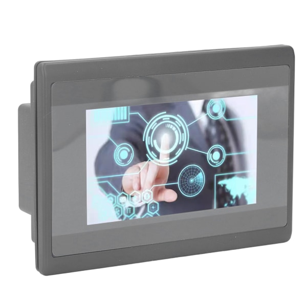 4,3 tommer HMI PLC Touch Screen Transistor Output Switch Counter 12 Input 8 Output til FX3U 20 40 48MRT DC24V 1A