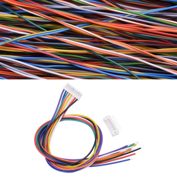 JST PH 2,0 mm 8-pin hannkontaktkabel 30 cm 10 sett
