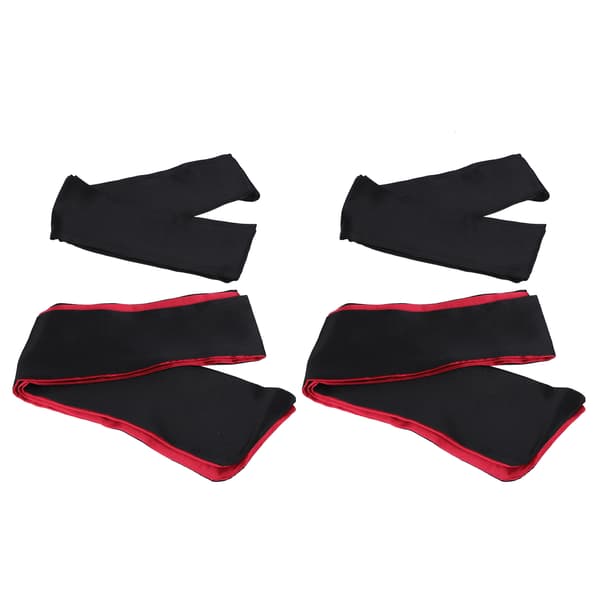 Silkeøye maske sett for Valentinsdag - 4 stykker, 150 cm