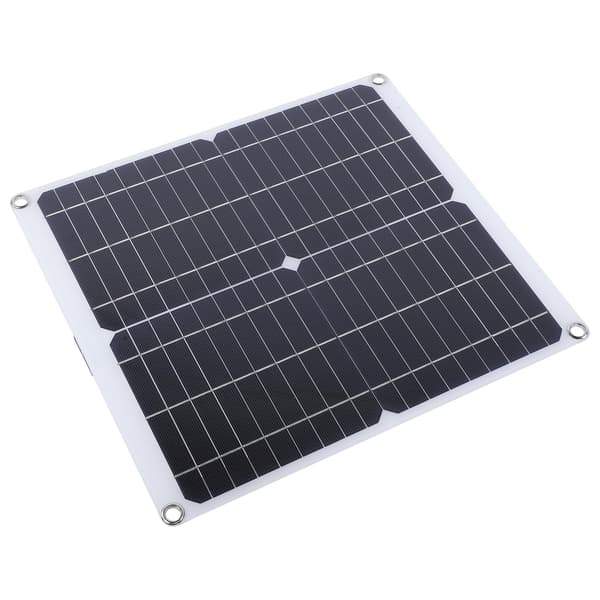 20W 18V Solpanel Dubbel USB Portabel Utomhus Telefonladdare