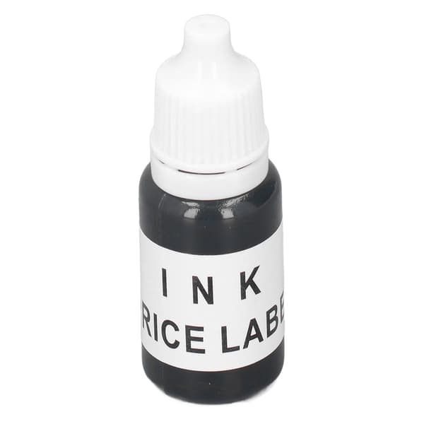 Sort kulblækrefill 10 ml til etiketmaskinerulle