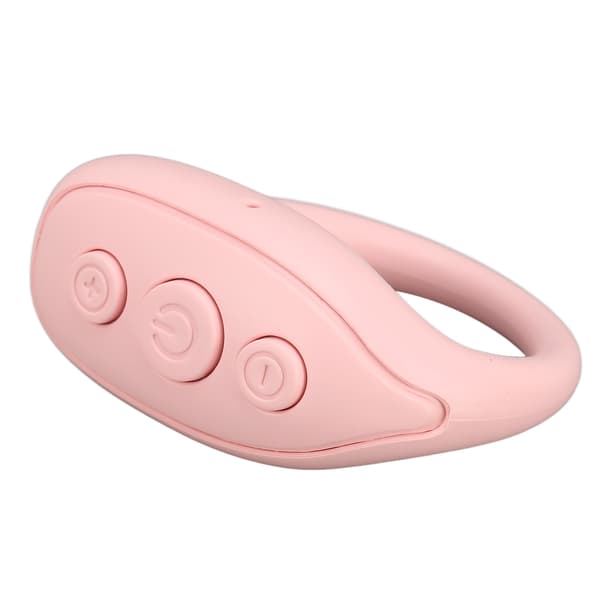 Bluetooth Fjärrkontroll ABS Ring Lång Batteritid Kamerautlösare för Surfplatta Rosa