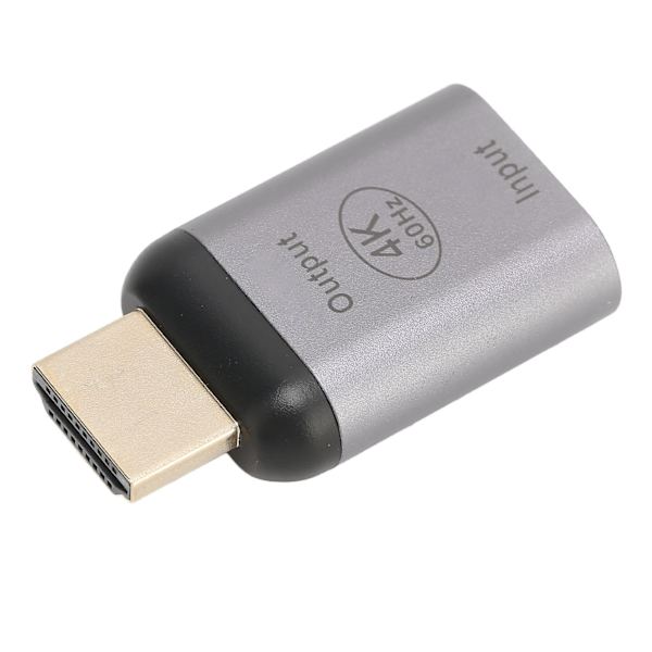 USB C til HDMI Adapter 4K 60Hz Høj Hastighed Plug and Play Type C til HD Multimedie Interface til PC Telefon Tablet