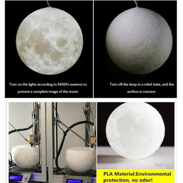 3D Moon Kattokruunu-Kuu Kattokruunu Kuu Katto Valaisin Planeetta Riippuvalaisin Kuu Ravintola Baari Koti Chil