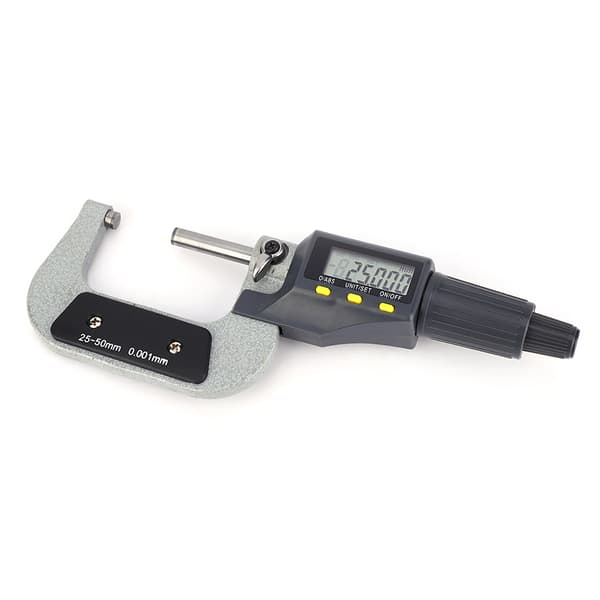 Digital Elektronisk Mikrometer 0.001mm Extern Bromsok 25-50mm