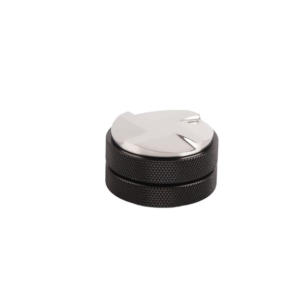 Anti-Slip Kaffetamper i Rustfrit Stål til Kommerciel Brug (58mm, Sort)