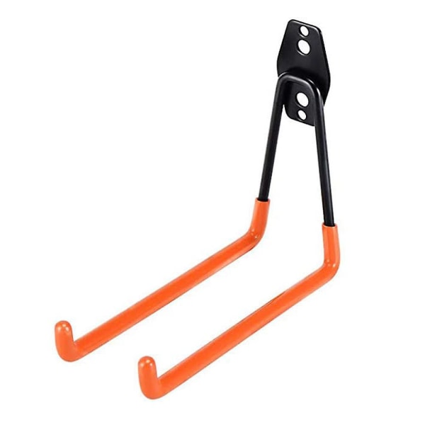Heavy Duty väggmonterad förvaringskrok, krok för hemtreningsutrustning för kommersiella gym orange