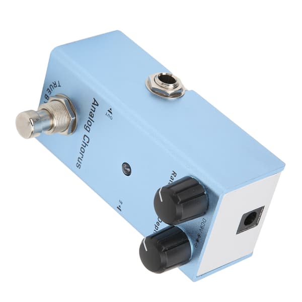 Analog Chorus Effekt Metallrattjustering med True Bypass Elgitarr LjudtillbehörZP‑07 Analog Chorus
