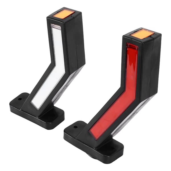 LED Sidemarkeringslys IP67 Vanntett 12V 24V Universal Lastebil Tilhenger Indikatorlampe