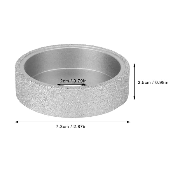 7,3 cm Diamantslipskiva Platt Sten Marmor Keramik 2,5 cm