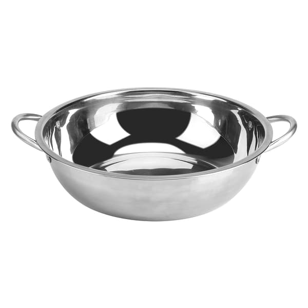 30CM Rustfrit Stål Induktion Hot Pot Suppe Kogegrej Køkkenværktøj