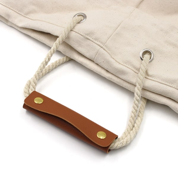 Remresistenta läderkuddar Anti-stryp design Khaki 1 pcs