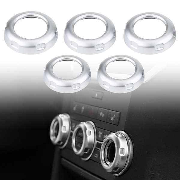 Bilvolym Luftkonditioneringsknappskydd för Land Rover Discovery 4 LR4 5-pack