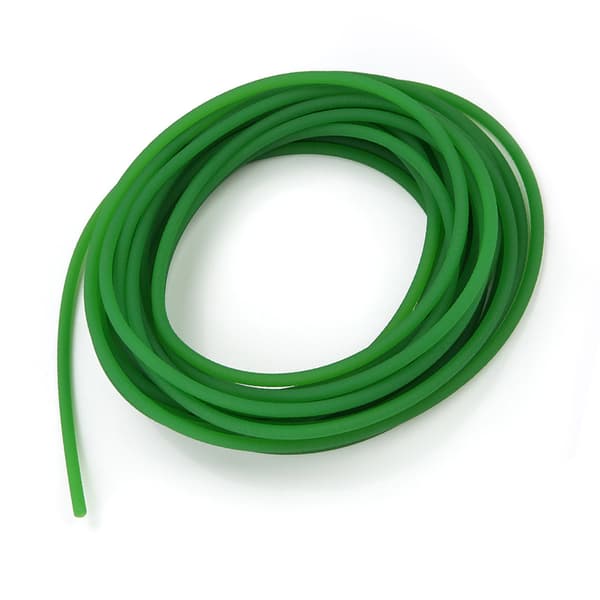 Grønt PU Rundbelte for Drivoverføring 5mm x 10m