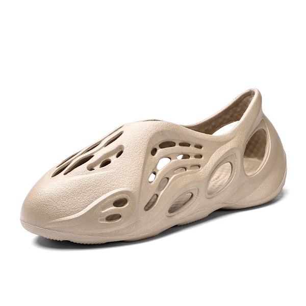 Miesten paksupohjaiset rantaluolasandaalit beige 42