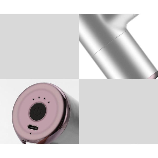 Syvälihasten hierontapistooli Hierontapistooli Kannettava sähköinen lihashierontalaite 4 säädettävää nopeutta 4 hierontapäätä 1800 mAh Re:lle