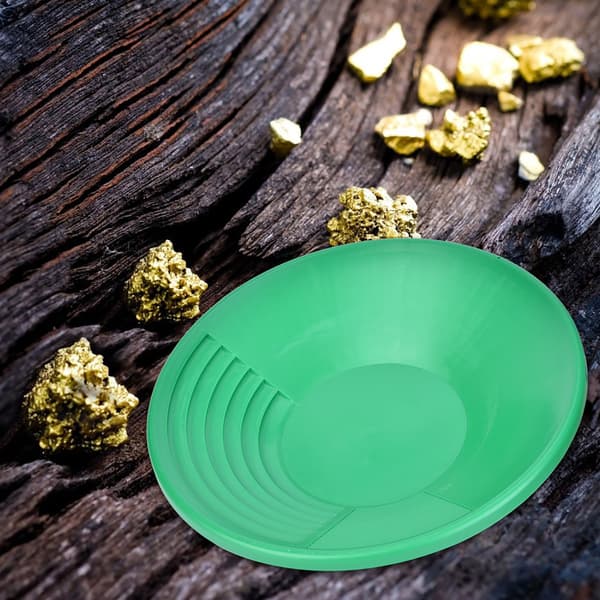 Plastik Guldvaskebakke Minearbejde Prospektering Flod Vask Guldfeber