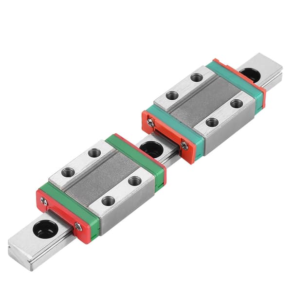 100mm MGN9B Linjär Guide Skena 2 Block 9mm Bredd