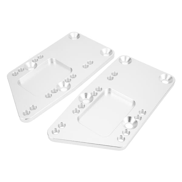 2 st Motorfäste Adapterplattor 551628 Universal Byte Anpassningsbar Ersättning för Small Block LS Konvertering