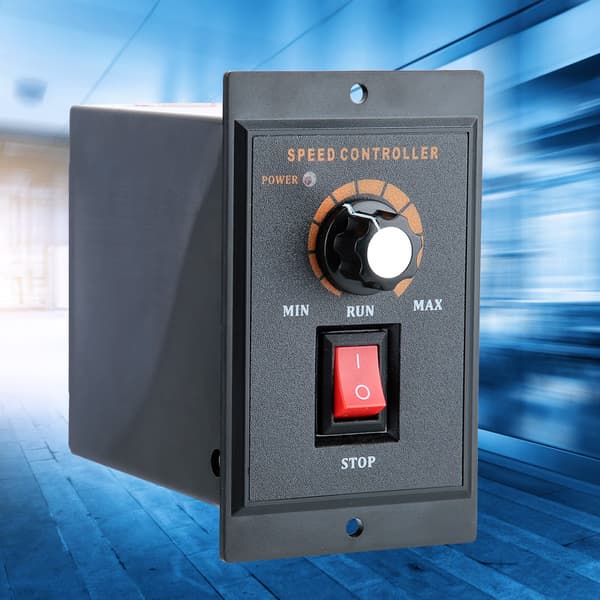 DC 51 Hastighedsregulator ABS Hus Permanent Magnet Motor 220VAC Input 120W 2.2A Output 0-110VDC