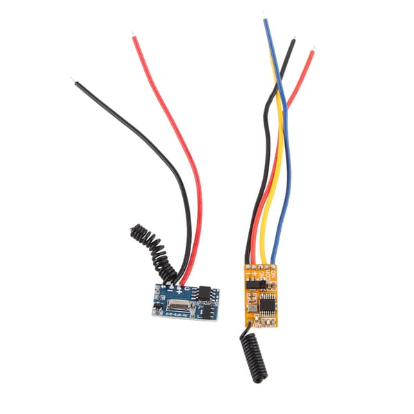 3.7V 4.5V 5V 6V Mikro Mottaker Sender Modul Lavt Strømforbruk Relé