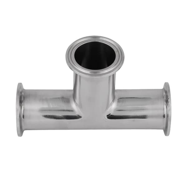 Sanitær T-stykke i rustfrit stål, 3-vejs 38x1,5 mm fitting tilbehør