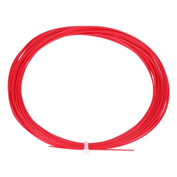 10m Slitstark Nylon Hög Flexibilitet Badmintonracketsträng Röd