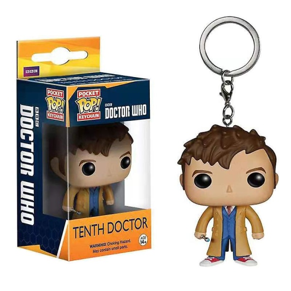 Doctor Who Nyckelring Anime Figurine Collectible Cartoon Bag Nyckelring Pendant Bag Ornament Gift Dr  10 Generations