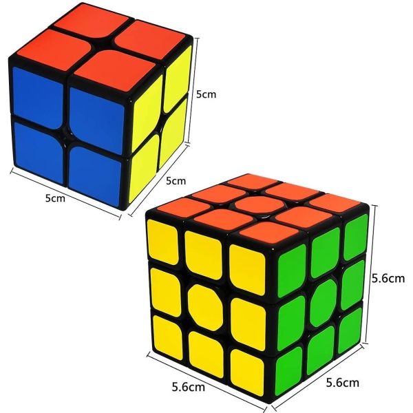 Svart kub, 2 st
