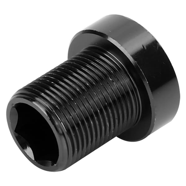 M15x19mm Titanium Splined Bottenfäste Cykel BB Axel Skruvar Svart