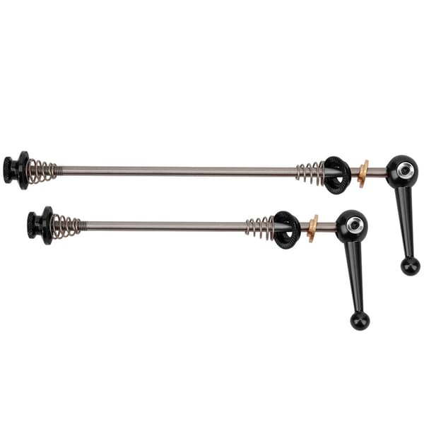 Mountainbike Titanium Quick Release Skewer Alloy Folding Wheel Set Svart