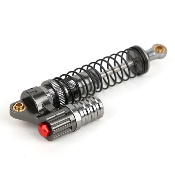 2 stk. støddæmpermodifikationstilbehørsdel, passer til Axial SCX10 1/10 RC Crawler Titanium Sort