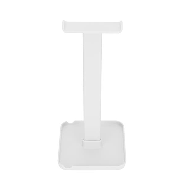 Multifunktionel Pladsbesparende Holdbar Robust Stabil Lys Farve Headset Stand Hvid