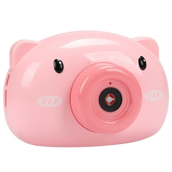 Bubble Pig Camera Elektrisk børnelegetøj (Pink Color Big Box Packing),