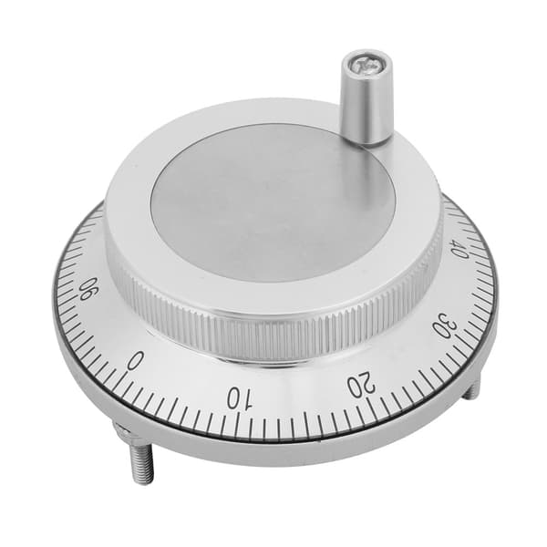Högprecision 80mm 6-Pin CNC Handhjul 5V 100PPR Manuell Pulsgenerator