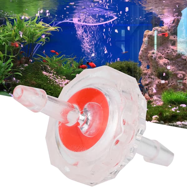 10-pack Akvarium Luftpump Backventil Vattenstopp Tillbehör 3mm