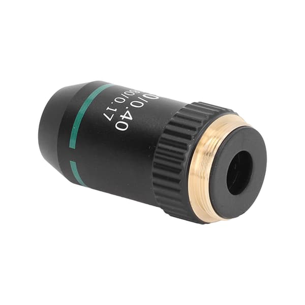 Akromatisk Messing Forkromet 20X Mikroskop Objektivlinse 20,2 mm Interface