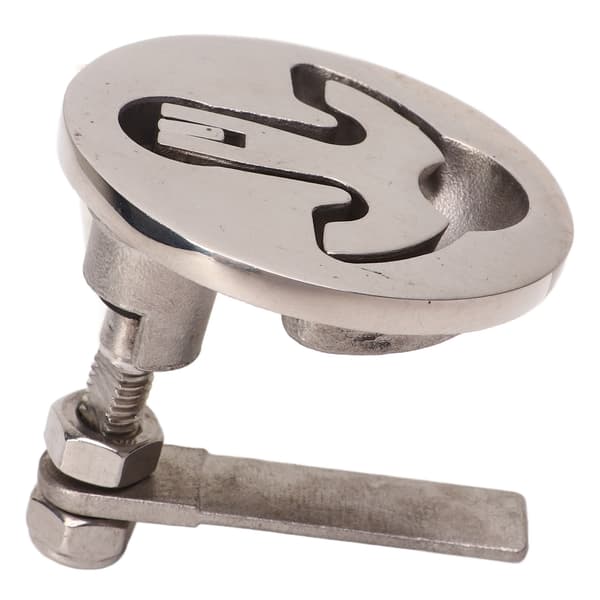 61x57mm Marin Flush Hatch Pull 316 Rostfritt Stål Silver Yacht Båt Hårdvara