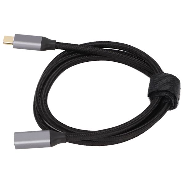 4K 100W PD 5A USB 3.2 Gen2 USB C Han til Hun Forlængerkabel