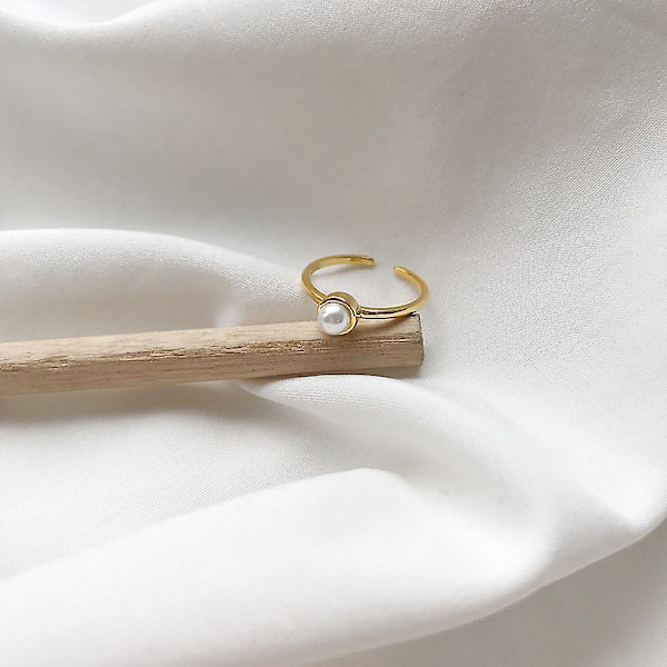 Ring Sølv S925 Justerbare Modesmykker Ac7592